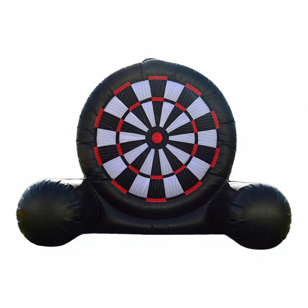 Commercial Carnivals Giant Inflatable Football Shooting Dartboard Game with EN14960 Certification Outdoor Use