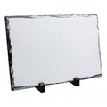 20*30cm Creative Rectangle Photo Frame Rock Stone Sublimation Blanks for Home Decoration Rock Photo Slate Rock Stone Print