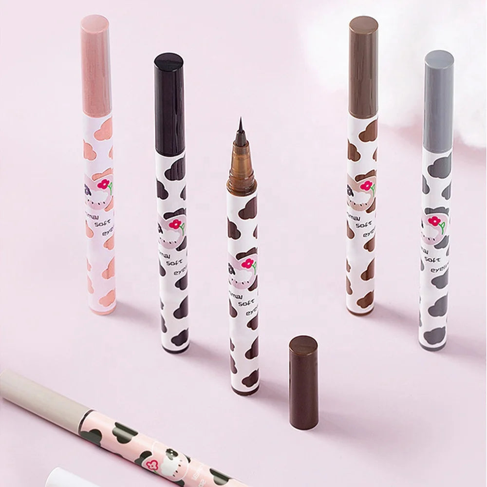 Pinky Leem Eyeliner Liquid Waterproof Oil Free Eyeliner Wholesale Oem Private Label Eye Liner Black Makeup Eyes Makeup People