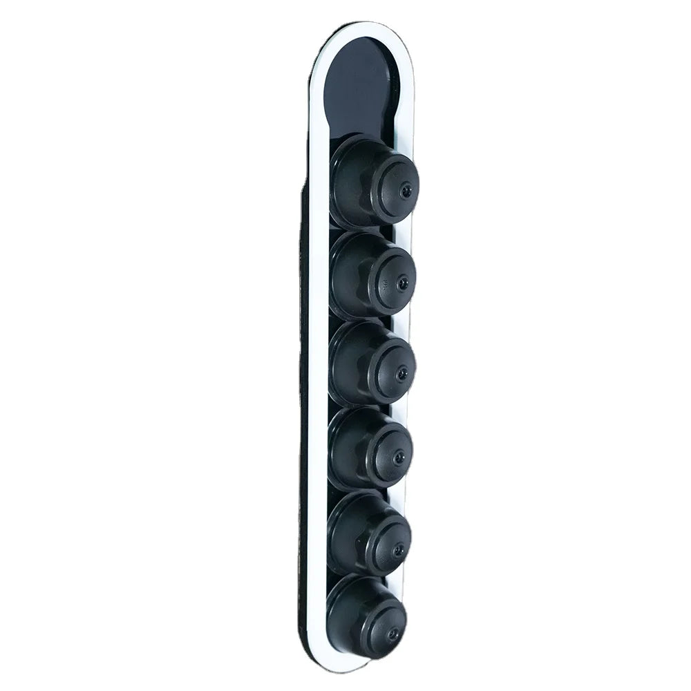 Custom 1PCS Wall Mounted Acrylic Rack Holder for Dolce Gusto Coffee Pods Premium Station Coffee Pod Storage Solution