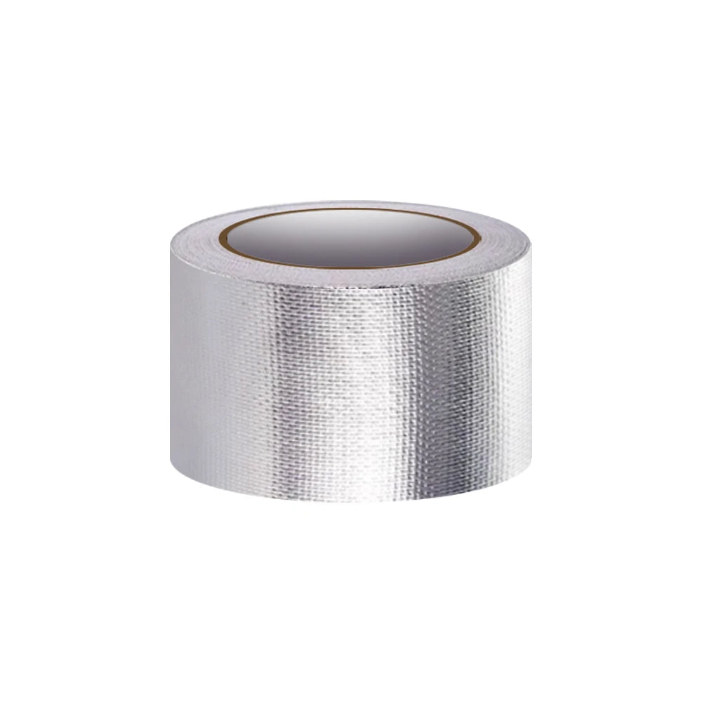HWK Silver Waterproof Duct Tape Fireproof Checkered Aluminum Foil Water Activated Adhesive
