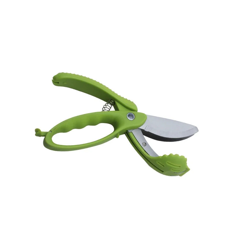 Stock Multifunctional Stainless Steel Kitchen Scissors for Salad Fruit Vegetable Preparation Cross-Border Complementary Kitchen