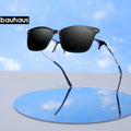 6091 Bauhaus Latest New Fashion Metal Multi Function CE Polarized Clip on Sunglasses Women