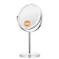 Gmagic Double-Sided Round Marble Design Iron Frame Desk Cosmetic Mirror with Magnification for Daily Makeup
