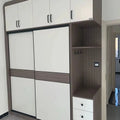 Best-Selling Sliding Door Wardrobe Modern Large-Capacity for Bedroom and Living Room