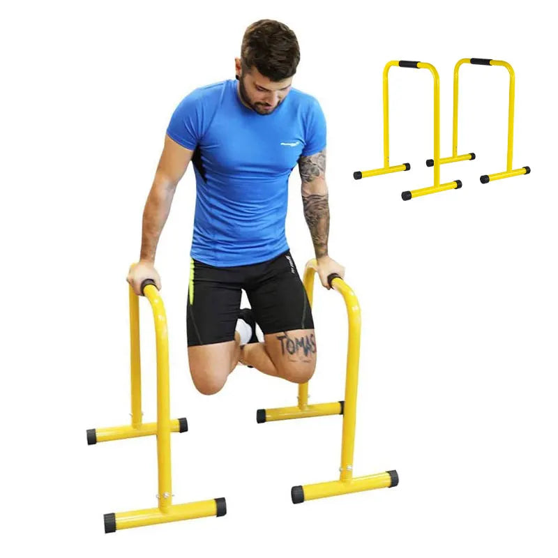 Multi-function Indoor Exercise Paralettes Parallel Bars Squat Stands Muscle Workout Calisthenics Equipment Gymnastic Push bar