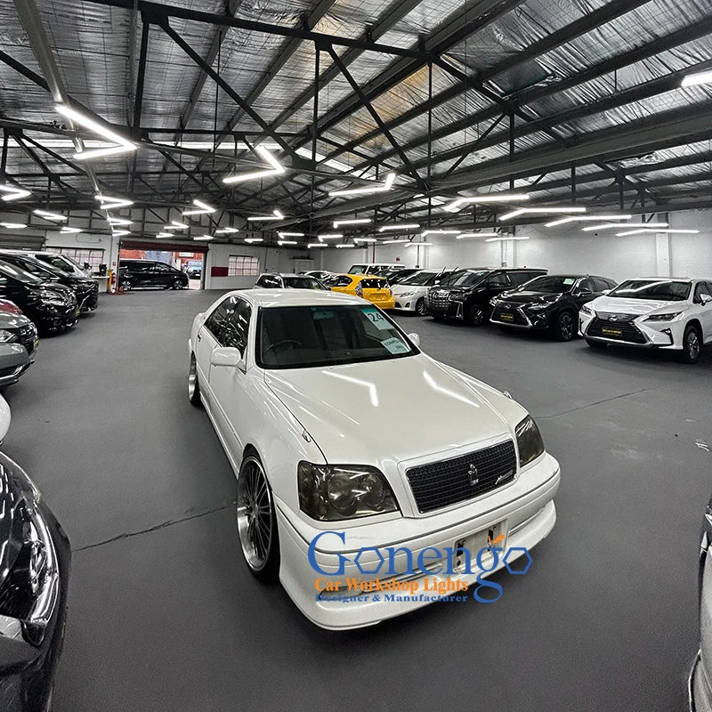 Factory Arrow Shape Led Workshop Light Colours Garage Restaurant Auto Wash Beauty Lamp