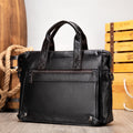 2023 New Designer Men Quality Genuine Cowhide Leather 15.6 Inch Computer Business Office Laptop Bag Briefcase for Lawyers