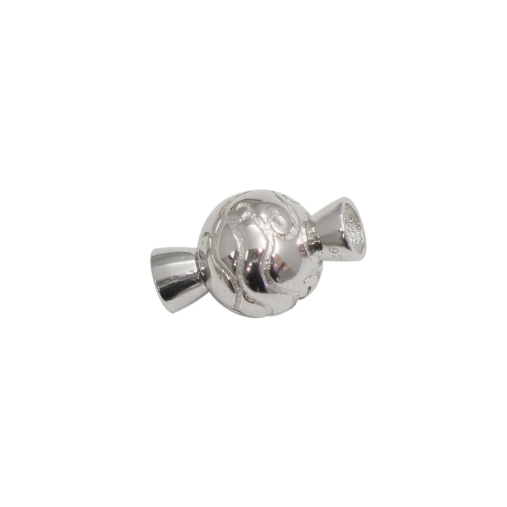 925 Sterling Silver Clasp with End Bracelet Clasps for Jewelry Making Supplies Jewelry Connector 16.6x10mm