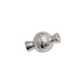 925 Sterling Silver Clasp with End  Bracelet Clasps for Jewelry Making Supplies Jewelry Connector 16.6x10mm