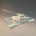 Shining Custom NEW 3d FH-88 Crystal Glass tank Model for Souvenir Gift