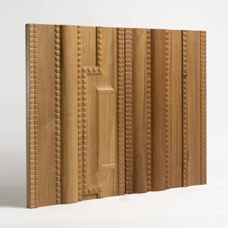 MUMU Design Dongguan Factory Provided Customized Made Classic Design 3D Interior Decorating Celling Timber Siding Wall Panel