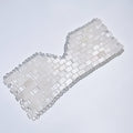 Huiying OEM Private Label Remove Fine Dark Circles Anti Aging Cooling Crystal clear quartz Gem Eye Mask