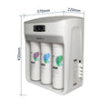 High-End 100 Gallon Household Water Purifier Electric RO Reverse Osmosis System with 5+ Stages for Kitchen Water Treatment