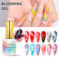 JTING Nail Art New Design Universal Colors Gradient Effect Blooming Gel Polish Top Coat OEM 15 ML Bottle Clear Bloom Gel Polish