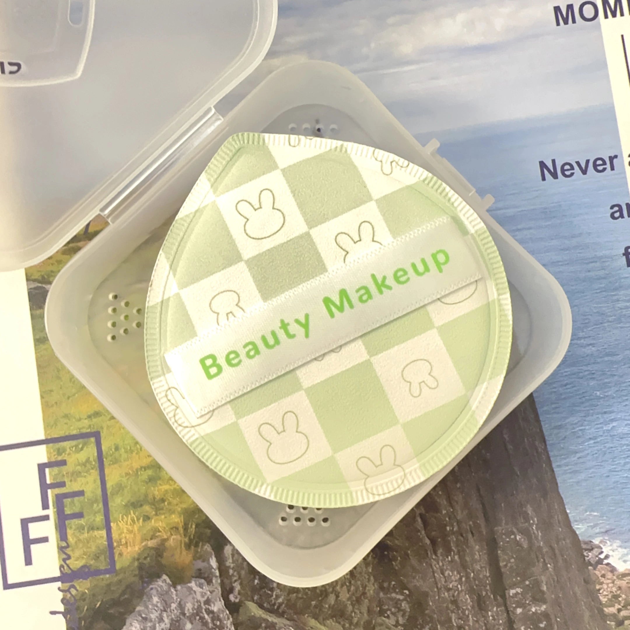 Big Drop Cotton Candy Powder Puff-XUEMARY Brand Daily Makeup Use Custom Logo Option Model X9150 Hot Factory Direct Sales