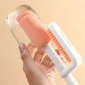 Multi-functional Plastic Sponge Eco-Friendly Long Handle 31cm Cup & Baby Bottle Cleaning Brush Double Head Design