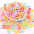 Paso Sico Brand New 30*20*4mm Resin Candy Heart 3D Japanese Shimmer Nail Art Supplies for Manicure Decoration