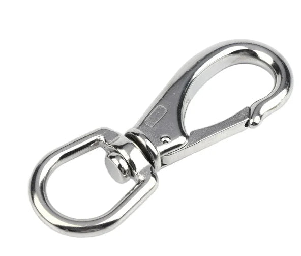 M4 M5 M6 M8 Metal Stainless Steel Swivel Clasps Key Chain Ring Safety Swivel Eye Snap Hook