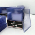 75 PT 3x4 Standard Size Top Loader Card Holder
