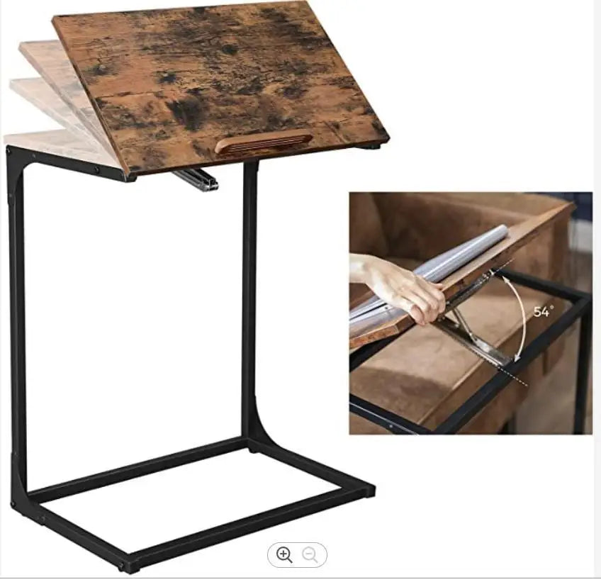New Arrival Extendable Bedroom Bedside Desk Sofa TV Laptop Table with Tilting Top