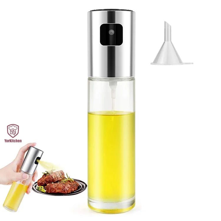 Glass Eco-Friendly Oil Spray Bottle Cooking Oil Sprayer Olive Oil Sprayer Mister