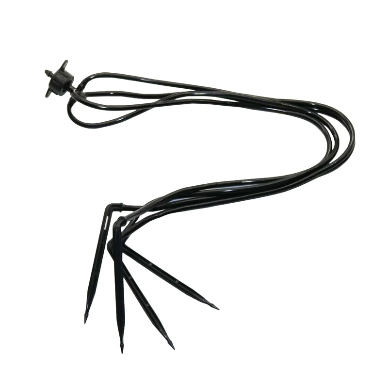 4-ways Drop Bent Arrow Drip Irrigation Fittings Garden Home Flower Plant Drip Irrigation System Greenhouse Dripper