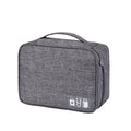 Travel Cable Bag Portable Digital USB Gadget Organizer Charger Wires Cosmetic Zipper Waterproof Storage Pouch Kit Case Supplies