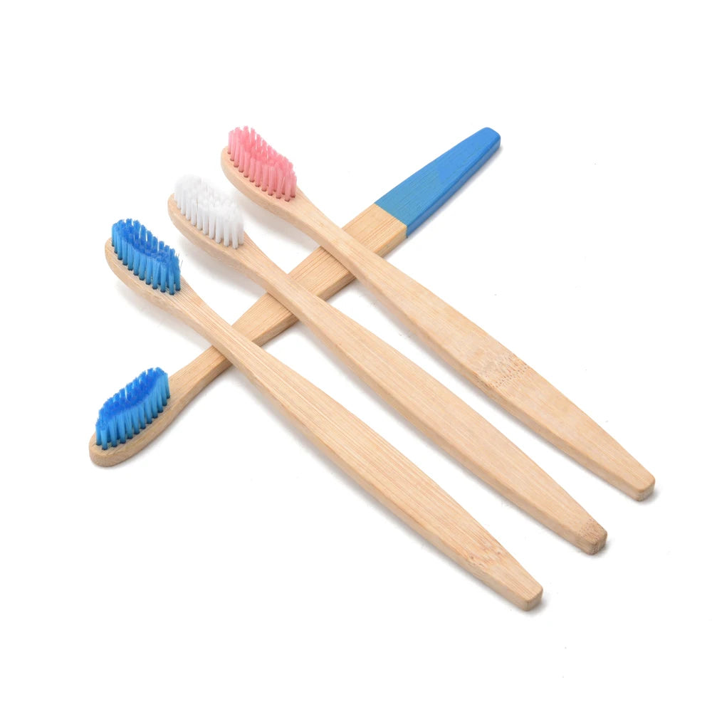 Wholesale OEM Children Bamboo Adult Toothbrush CE Approved BPA Free Bristles Home Travel Hotel Adults