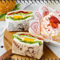 Custom Printed LOGO Oil Proof Food Wrapping Packaging Burger Biodegradable White Greaseproof Sandwich Paper