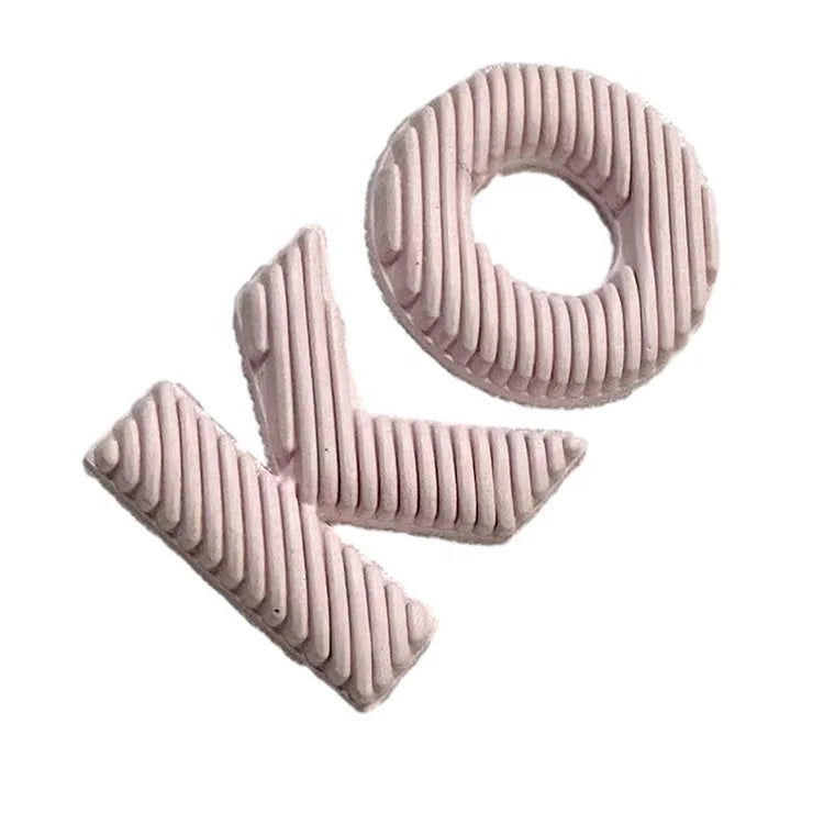 Custom 3D Raised Effect Brand Letters Logo Clothing Soft Silicone Heat Transfer Labels for T Shirt