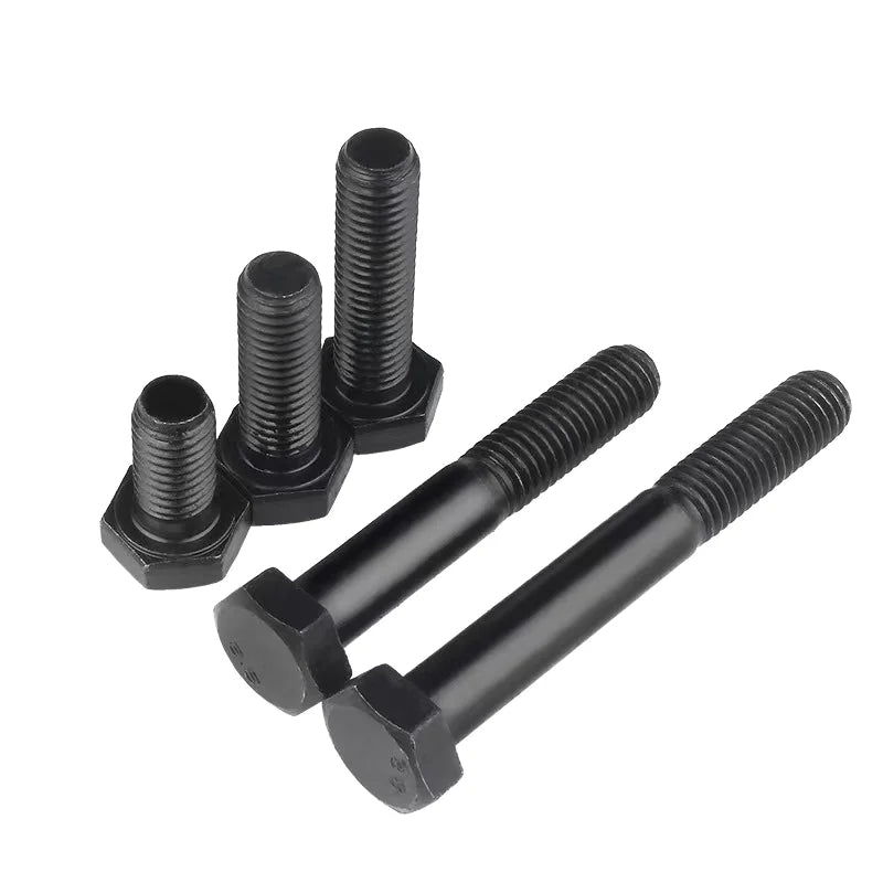 DIN6914 Zinc Coated Black Oxide Half Thread Full Thread Hex Head Bolts M12
