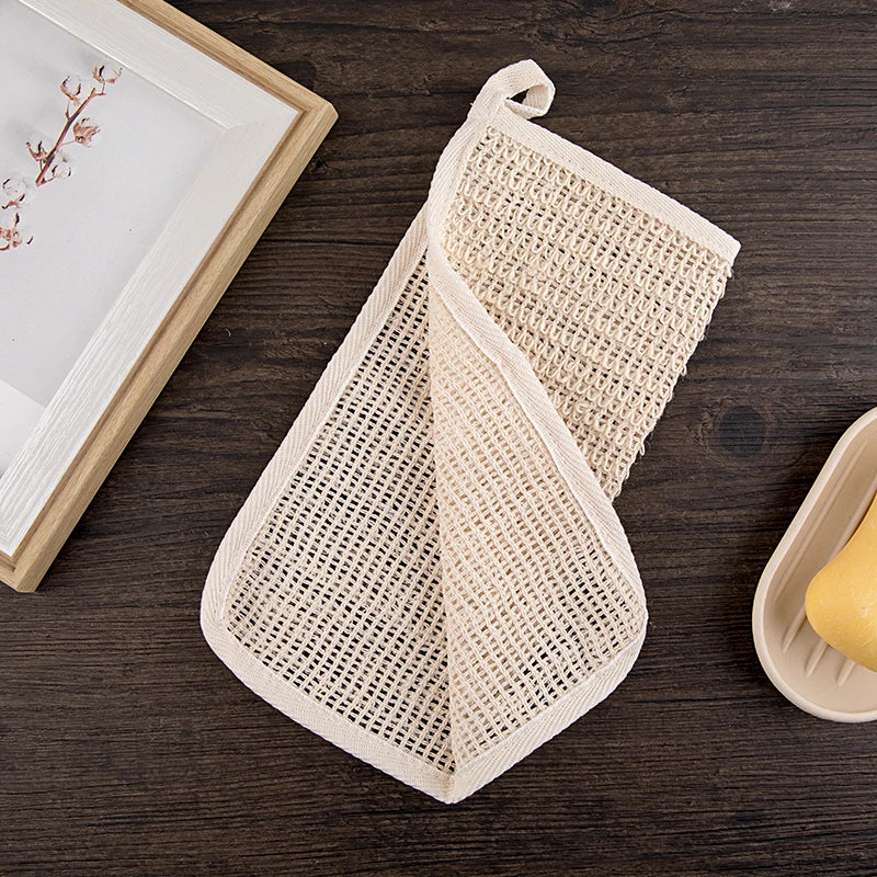 Natural Hemp Exfoliating Face and Body Cloth