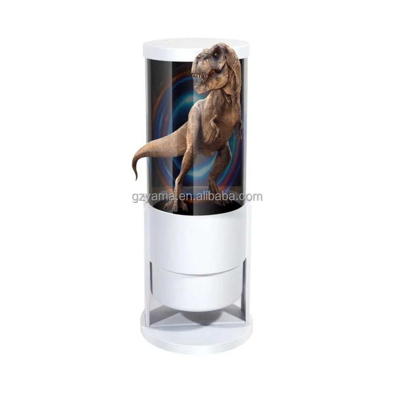 3D Holographic Fan Projector Cylinder Indoor Advertising Display for Education OEM Supplier