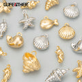 MD27  Jewelry Accessories18k Gold Rhodium Platedcoppercharms Necklace Making Findingsdiy Pendants10pcs/lot