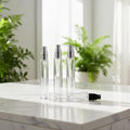 Custom Logo Mini Perfume Bottle 3ml 5ml 8ml 10ml Clear Sample Refillable with Pump Sprayer for Wigs