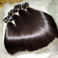 Virgin Human Hair Bundles Double Drown Straight Extension100%  Straight Hair Bundles
