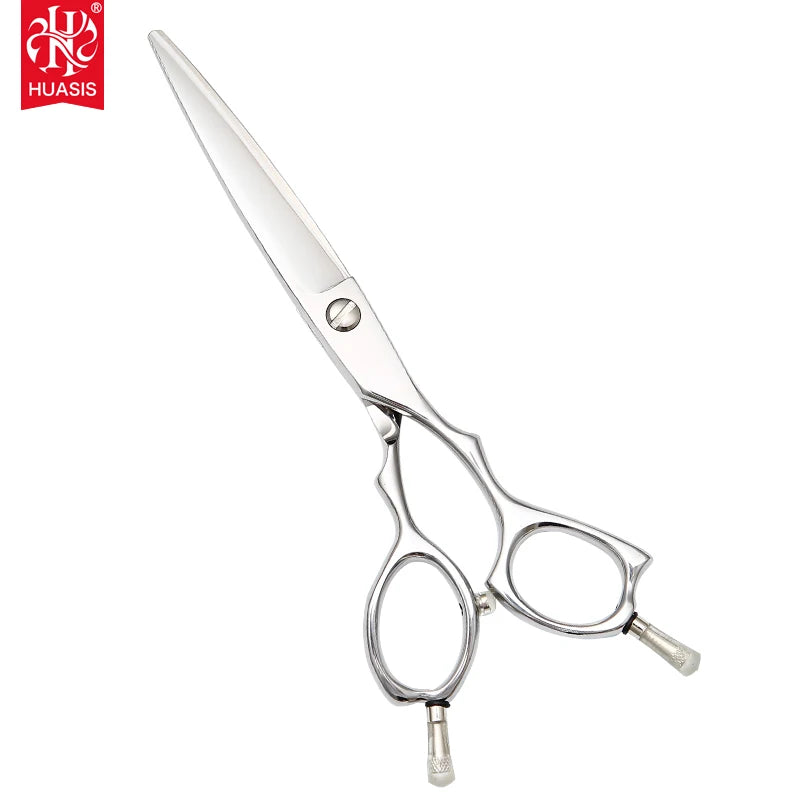 AR-D16 6inch Professional Stainless Steel Hair Cutting Scissors with Razor Sharp 61HRC Blades Right-Handed for Salons & Home Use