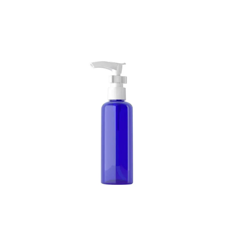 300ml for PET Plastic Cosmetic Packaging Bottle with Round Pump Sprayer and Screen Printing