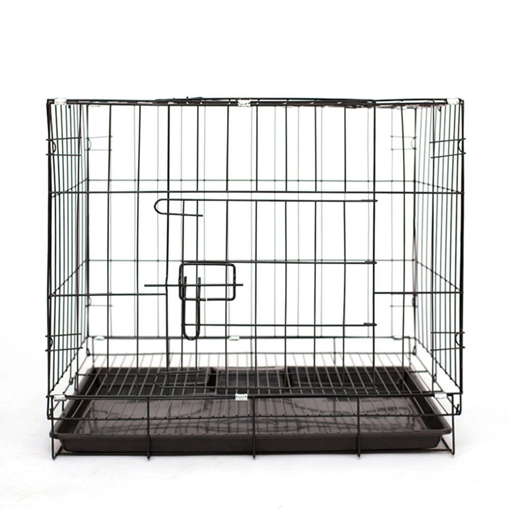 Large Folding Dog Cat Pet Shop Display Cages Iron Wire Cages Fancy for Kitty Puppy Foldable Cage
