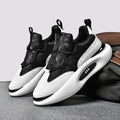 Dropshipping Custom Logo New Styles Chunky Sole Men's Casual Shoes Black Platform Designer Casual Sneakers