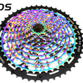 XTOS Mtb11Speed 9-50T Cassette Ult Xd Cassette Rainbow Steel Ultra Light Freewheel Sprocket