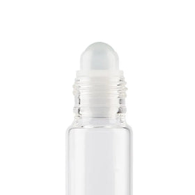 Wholesale 5ml 10ml Empty Round Perfume Glass Roll on Bottles Oil Roll on Glass Bottle With Roller Ball