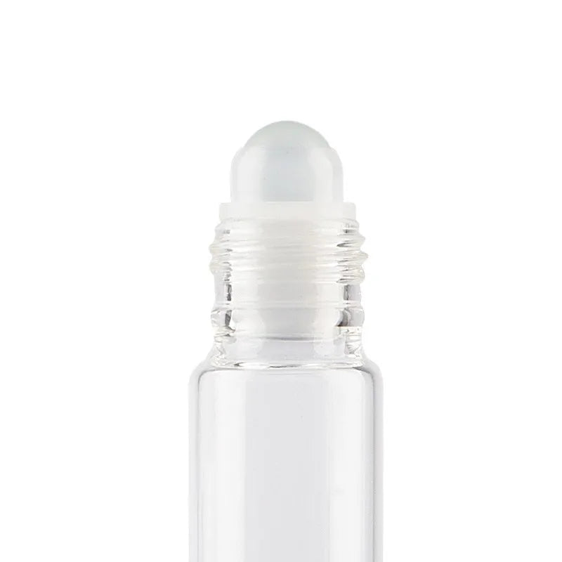 Wholesale 5ml 10ml Empty Round Perfume Glass Roll on Bottles Oil Roll on Glass Bottle With Roller Ball