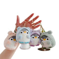 Hot Sale Custom Plush Doll 10cm Penguin Plush Keychain Cute Penguin Keychain Plush