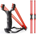 New High Quality Metal Slingshot Foldable Outdoor Competitive Precision Shooting Hunting Catapult