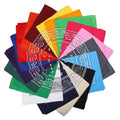 Wholesale Fashion 100% Cotton Unisex Square Bandana Paisley Design Hip Hop Style Cheap Stock Scarf & Handkerchief