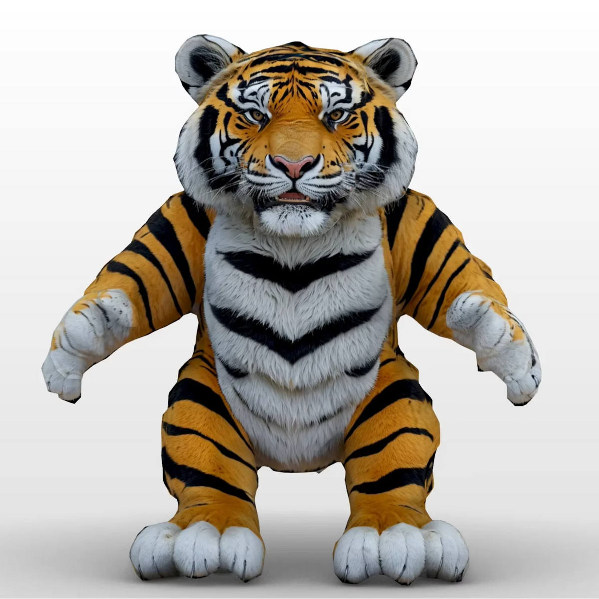 Outdoor Advertising Inflatable In-stock Inflatable Mascot Tiger Rabbit Elephant Model for Sale MegaBDM