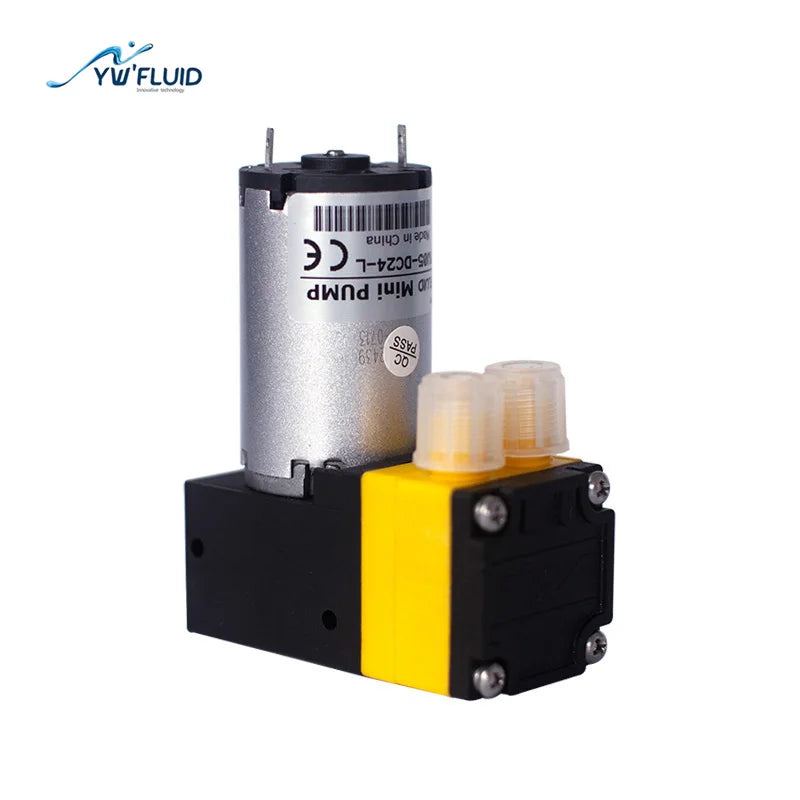 Micro DCL High-temperature Resistant Diaphragm Dosing Pump 12V/24V Large Flow air Pump Liquid Pump Tiny Vibration-YW05A-DCL