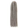 Afro Crochet Braids Ombre or Pure Color 20 Inch Blonde Brown Bug Synthetic Hair for Women Faux Locs Crochet Hair